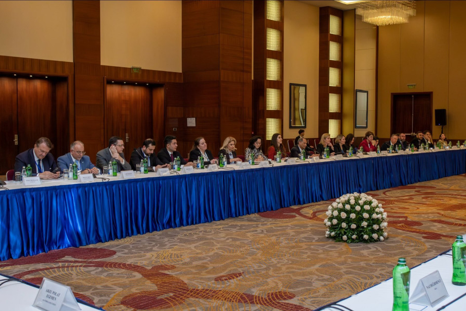 ABŞ şirkətləri ilə Zəngəzur dəhlizi üzərindən elektrik enerjisinin nəqli perspektivləri dəyərləndirilib<font color=red> - FOTOLAR</font>