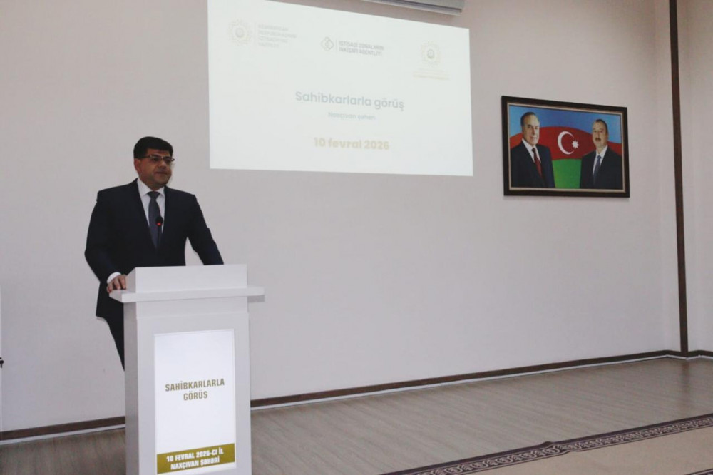 Naxçıvan Sənaye Parkının təqdim etdiyi biznes imkanları sahibkarların diqqətinə çatdırılıb<font color=red> - FOTOLAR</font>