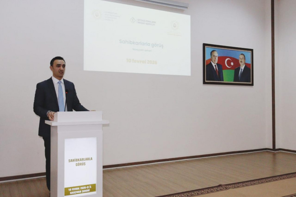 Naxçıvan Sənaye Parkının təqdim etdiyi biznes imkanları sahibkarların diqqətinə çatdırılıb<font color=red> - FOTOLAR</font>