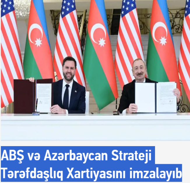 Gürcüstan mediası Prezident İlham Əliyevin ABŞ-ın Vitse-prezidenti ilə görüşünü geniş işıqlandırıb<font color=red> - FOTOLAR</font>