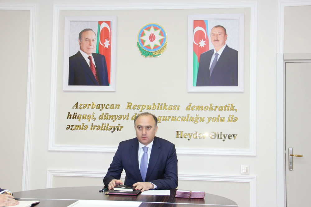 Naxçıvanda ədliyyə qulluqçularının andiçmə mərasimi təşkil edilib<font color=red> - FOTOLAR</font>