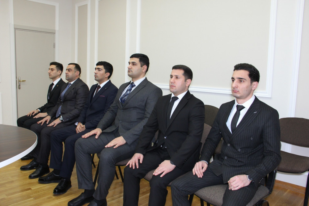 Naxçıvanda ədliyyə qulluqçularının andiçmə mərasimi təşkil edilib<font color=red> - FOTOLAR</font>