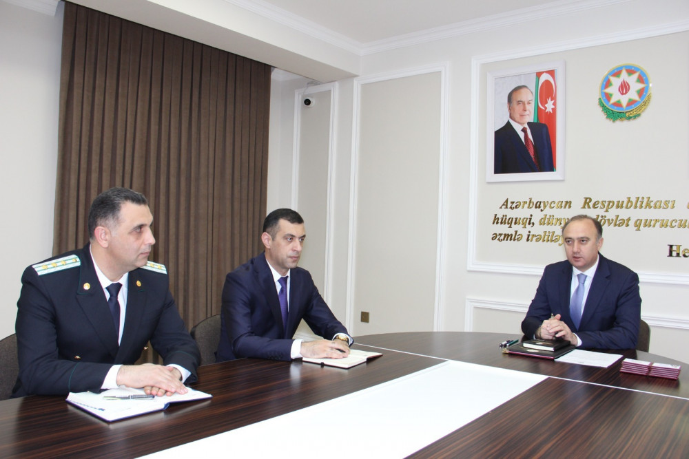 Naxçıvanda ədliyyə qulluqçularının andiçmə mərasimi təşkil edilib<font color=red> - FOTOLAR</font>