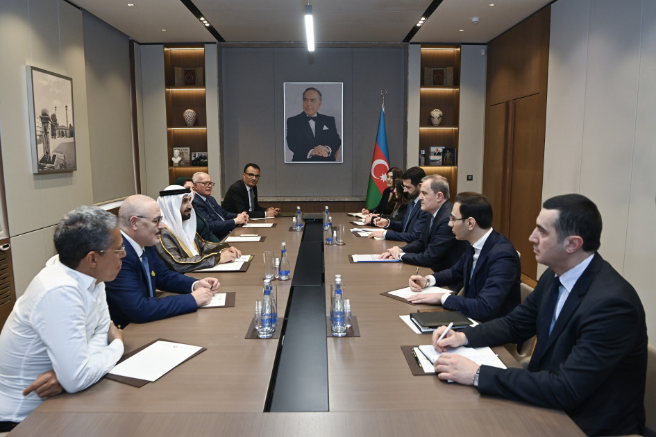 Azərbaycan ilə ərəb ölkələri arasındakı münasibətlər müzakirə olunub<font color=red> - FOTOLAR</font>