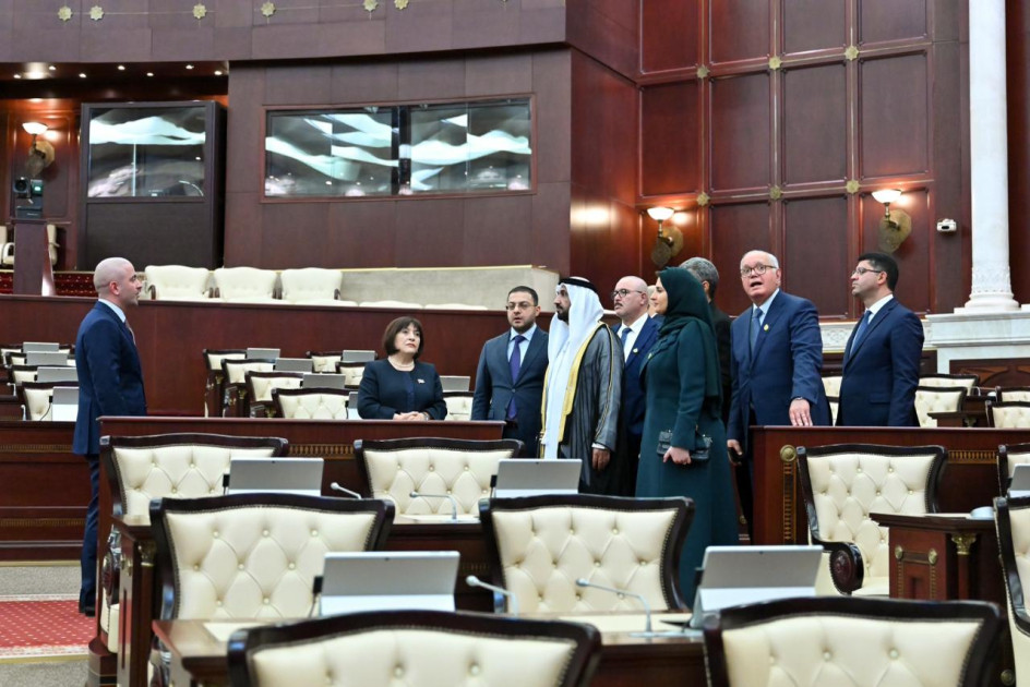 Ərəb Parlamentinin prezidenti: Ərəb dünyası Azərbaycanla münasibətlərə önəm verir<font color=red> - FOTOLAR</font>