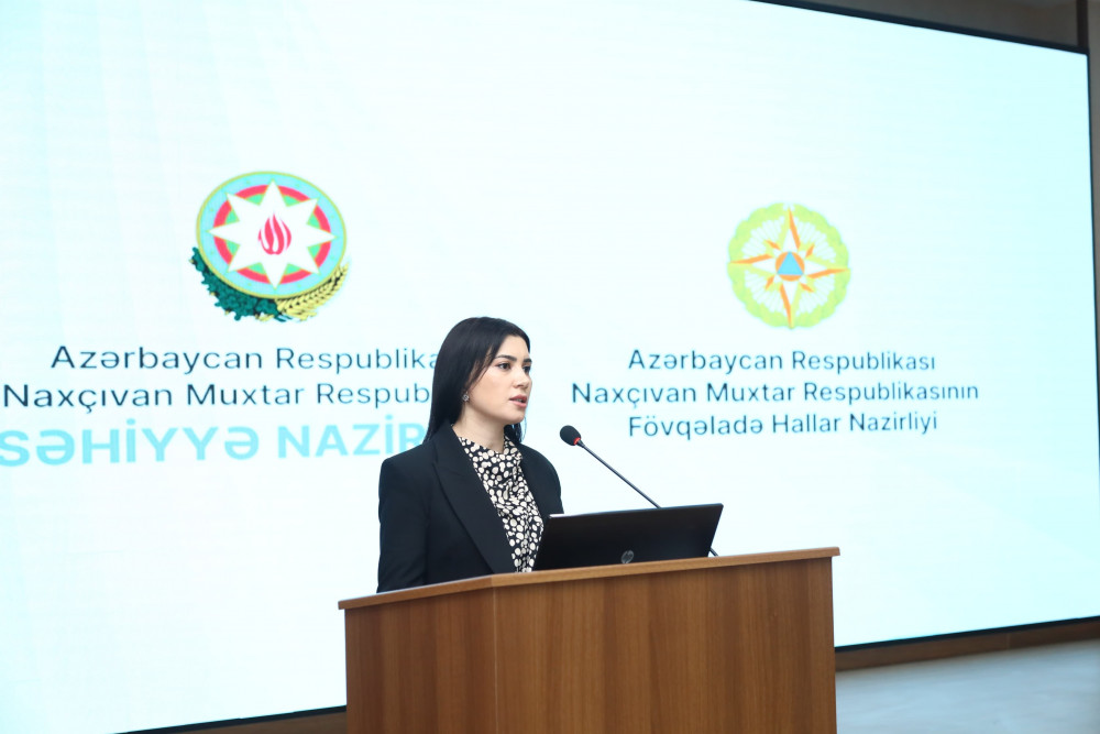 Naxçıvanda səhiyyə müəssisələrinin mülki müdafiə rəhbərləri və qərargah rəisləri ilə tədris-metodiki toplanış keçirilib<font color=red> - FOTOLAR</font>