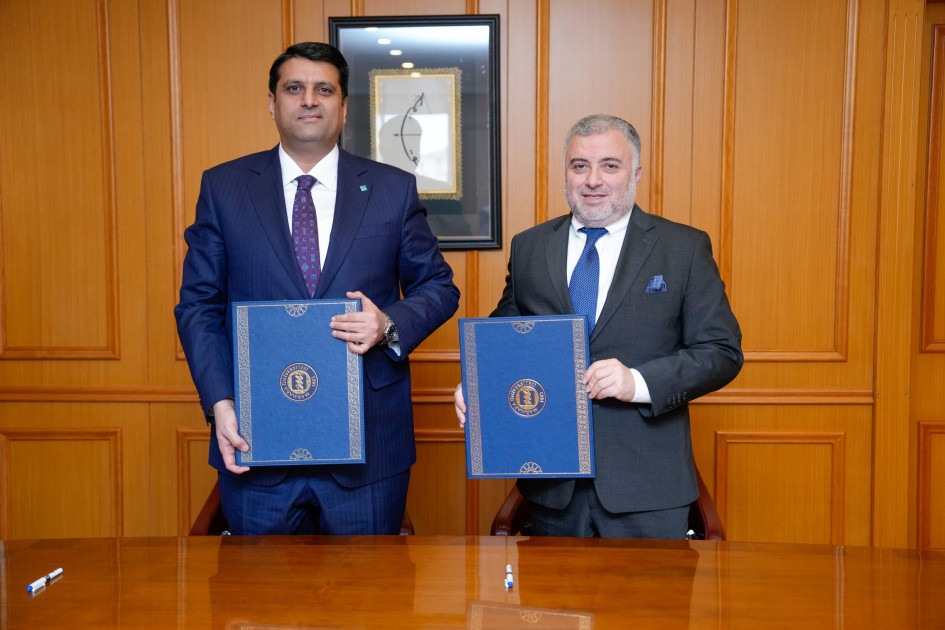 NDU ilə Marmara Universiteti arasında əməkdaşlıq müqaviləsi imzalanıb<font color=red> - FOTOLAR</font>