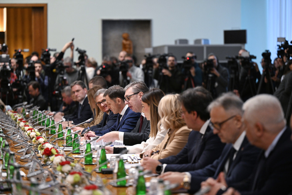 Belqradda Azərbaycan və Serbiya arasında Strateji Tərəfdaşlıq Şurasının 1-ci iclası keçirilib  <font color='red'> - YENİLƏNİB</font><font color=red> - FOTOLAR</font>