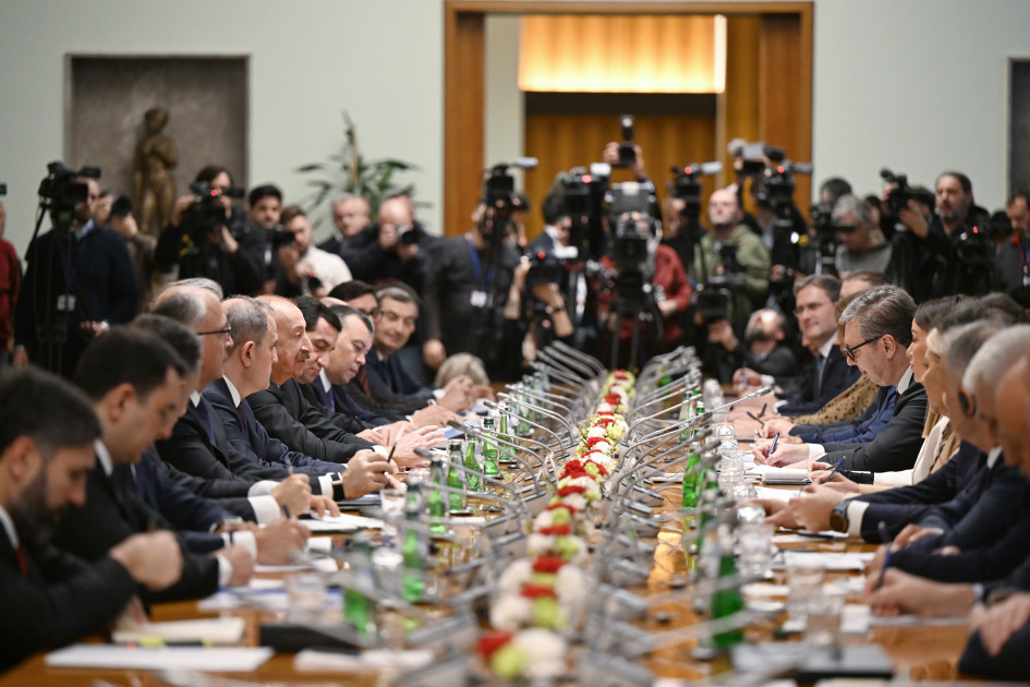 Belqradda Azərbaycan və Serbiya arasında Strateji Tərəfdaşlıq Şurasının 1-ci iclası keçirilib  <font color='red'> - YENİLƏNİB</font><font color=red> - FOTOLAR</font>