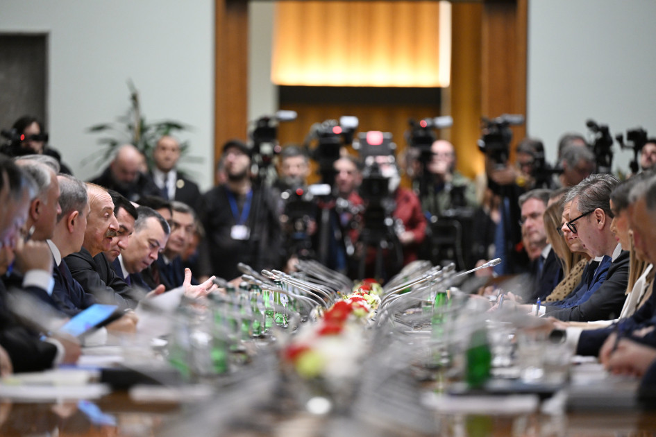 Belqradda Azərbaycan və Serbiya arasında Strateji Tərəfdaşlıq Şurasının 1-ci iclası keçirilib  <font color='red'> - YENİLƏNİB</font><font color=red> - FOTOLAR</font>