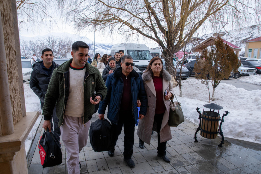 Həmkarlar ittifaqı üzvləri üçün Ağbulaqda növbəti qış istirahəti təşkil edilib <font color=red> - FOTOLAR</font>