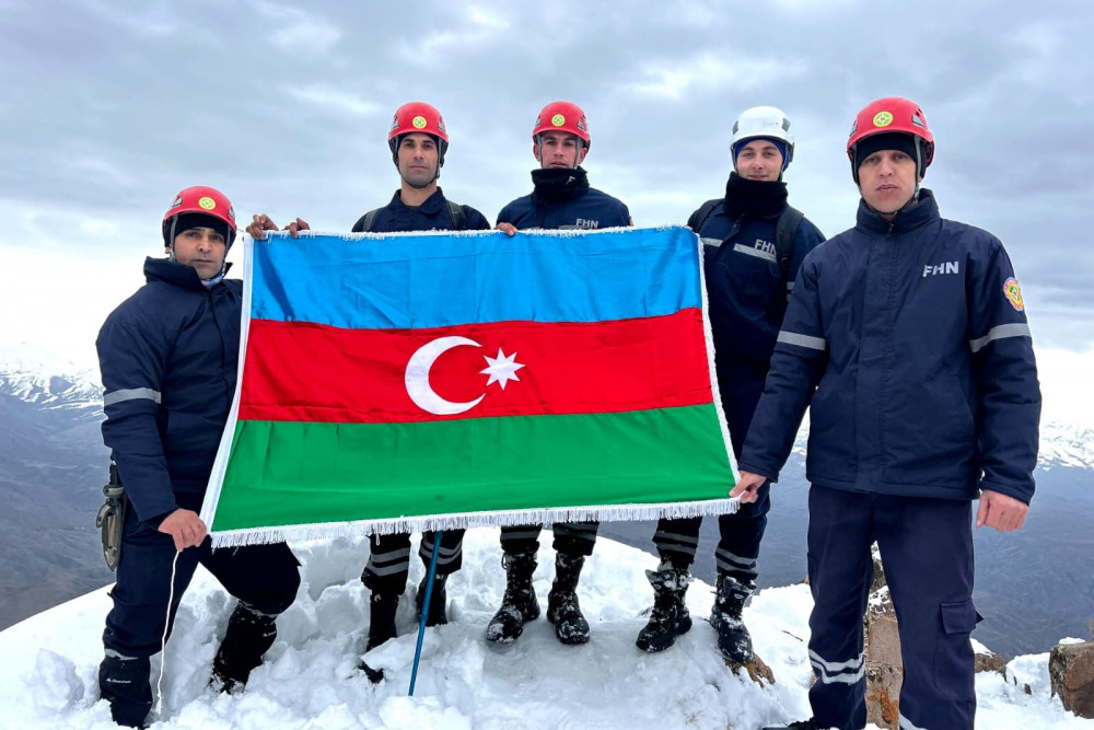 Türkiyəli alpinistlərin iştirakı ilə Haçadağa 10-cu zirvə yürüşü təşkil olunub<font color=red> - FOTOLAR</font>