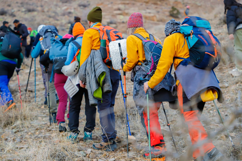 Türkiyəli alpinistlərin iştirakı ilə Haçadağa 10-cu zirvə yürüşü təşkil olunub<font color=red> - FOTOLAR</font>