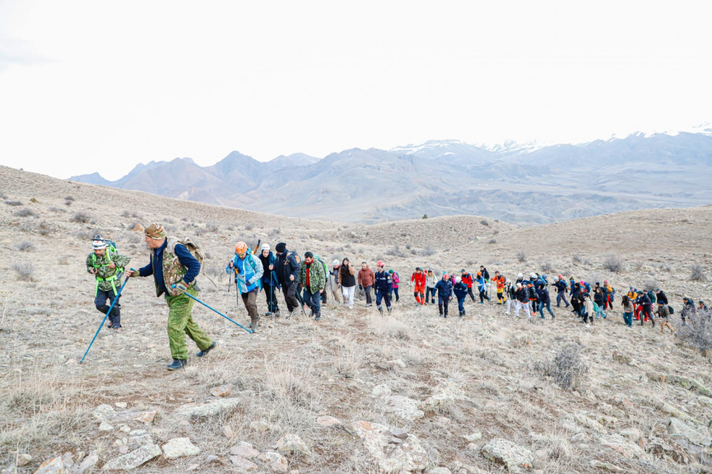 Türkiyəli alpinistlərin iştirakı ilə Haçadağa 10-cu zirvə yürüşü təşkil olunub<font color=red> - FOTOLAR</font>