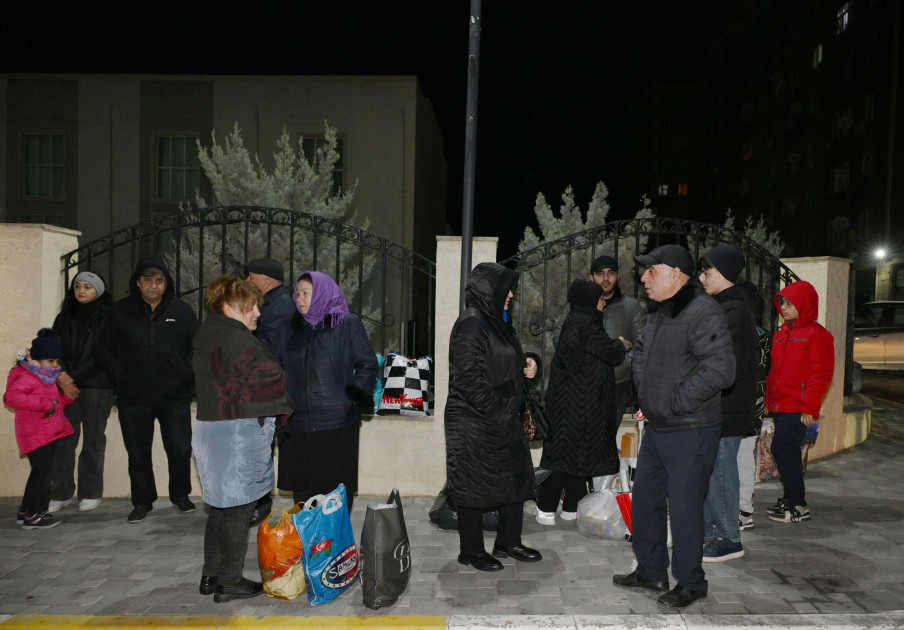 Ağdam şəhərinə növbəti köç karvanı yola salınıb<font color=red> - FOTOLAR</font>