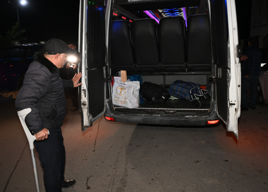 Ağdam şəhərinə növbəti köç karvanı yola salınıb<font color=red> - FOTOLAR</font>