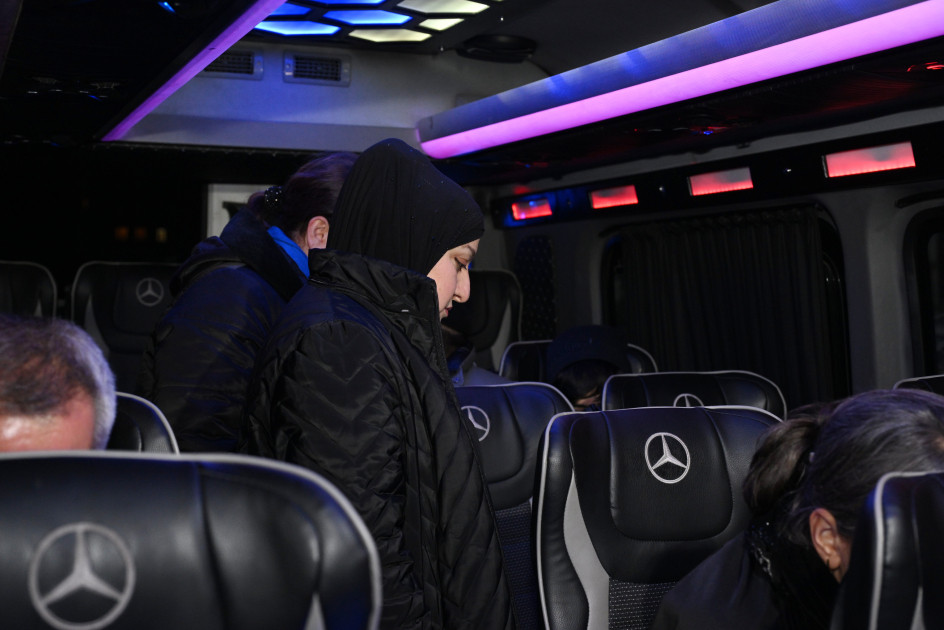 Ağdam şəhərinə növbəti köç karvanı yola salınıb<font color=red> - FOTOLAR</font>