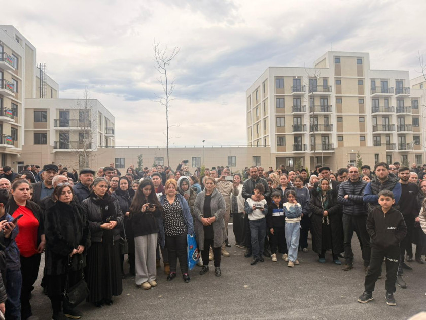 Ağdam şəhərində 120 ailəyə mənzillərinin açarları təqdim olunub<font color=red> - FOTOLAR</font>