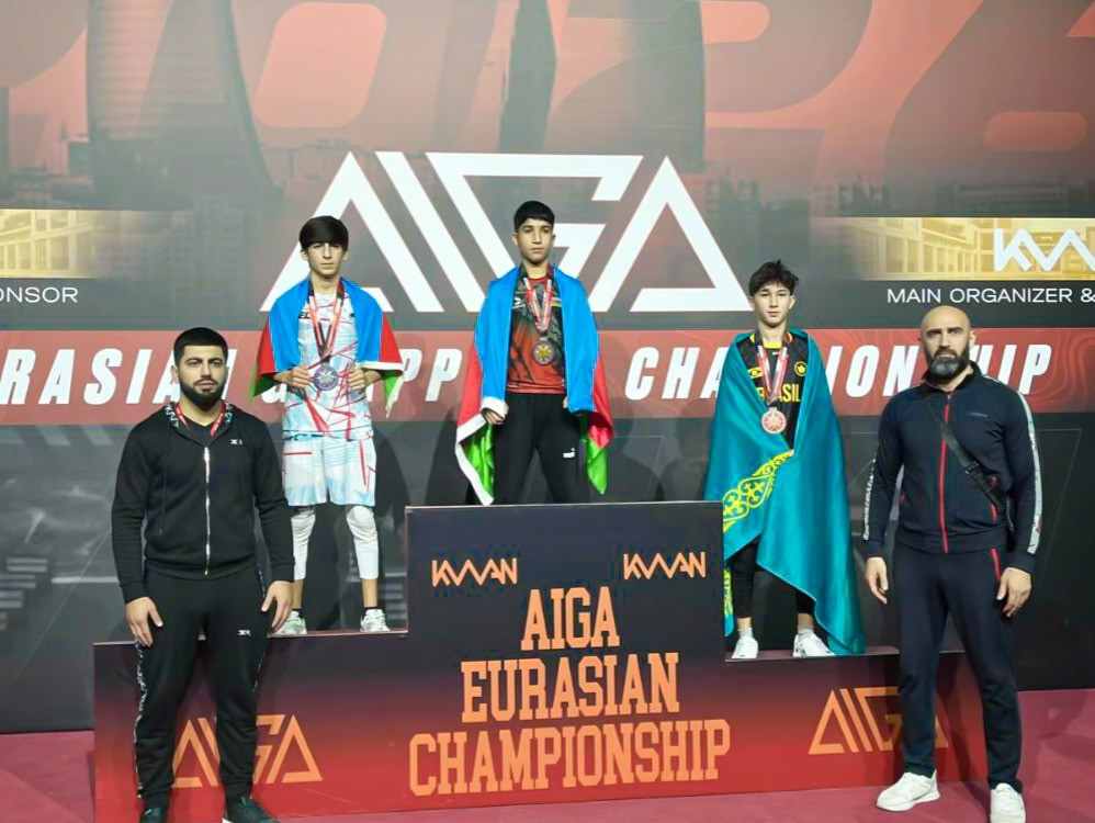 Naxçıvanın “Turan” Döyüş Klubundan iki idmançı Avrasiya çempionu olub<font color=red> - FOTOLAR</font>