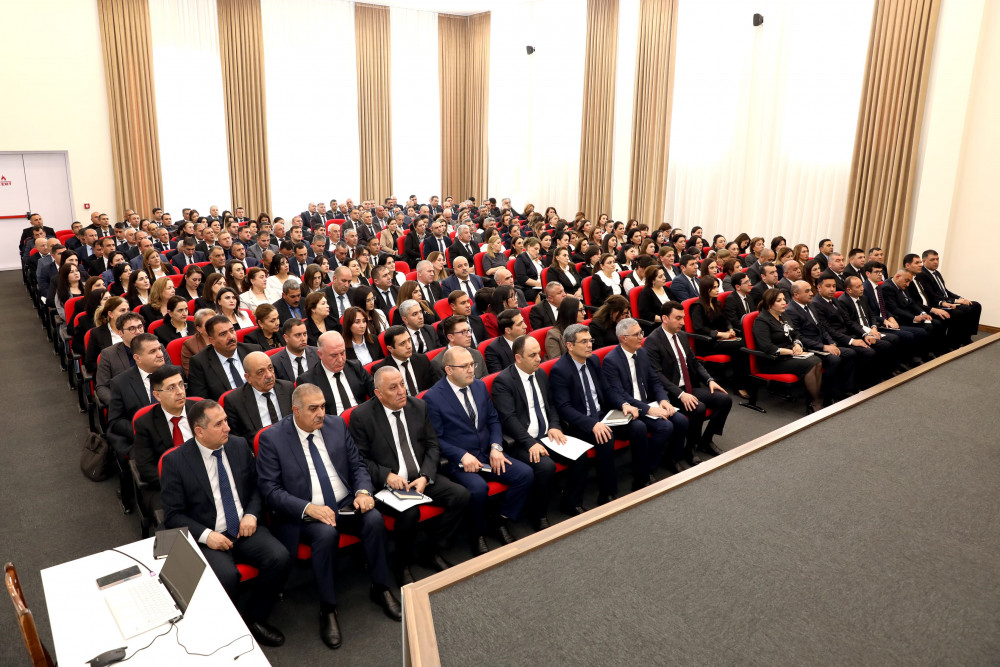 Naxçıvan Muxtar Respublikası Təhsil Nazirliyində kollegiya iclası keçirilib<font color=red> - FOTOLAR</font>