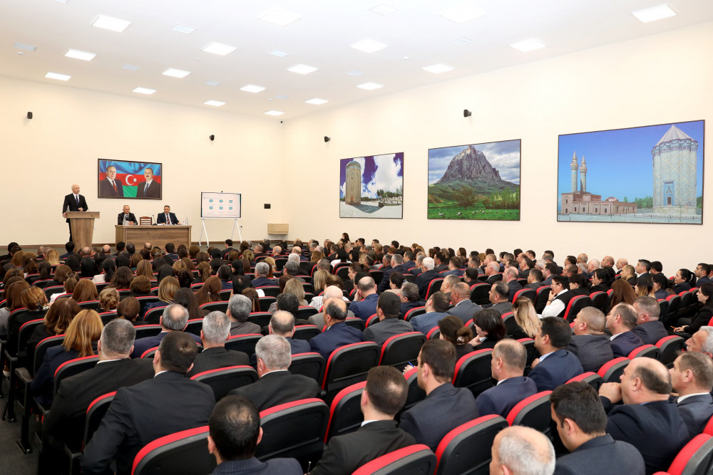 Naxçıvan Muxtar Respublikası Təhsil Nazirliyində kollegiya iclası keçirilib<font color=red> - FOTOLAR</font>