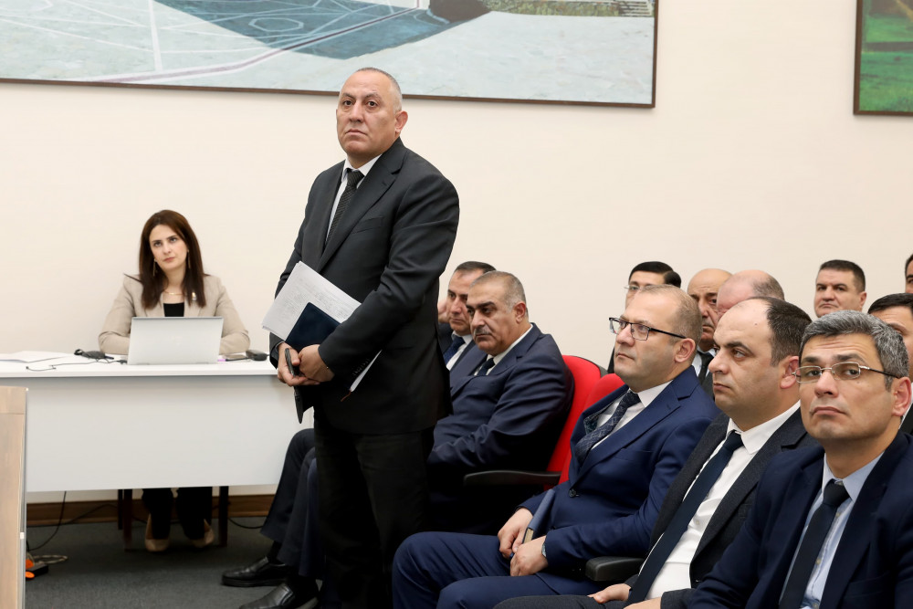 Naxçıvan Muxtar Respublikası Təhsil Nazirliyində kollegiya iclası keçirilib<font color=red> - FOTOLAR</font>