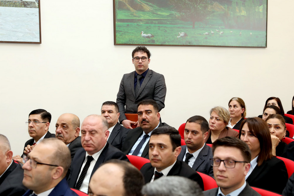 Naxçıvan Muxtar Respublikası Təhsil Nazirliyində kollegiya iclası keçirilib<font color=red> - FOTOLAR</font>