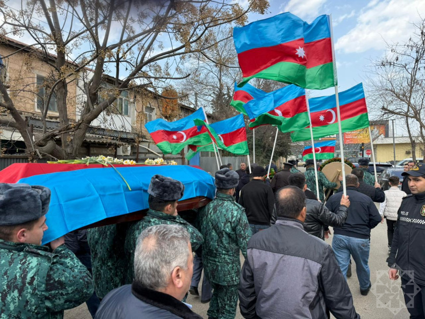 Birinci Qarabağ müharibəsinin itkin şəhidi Mahir Quliyev Cəlilabadda dəfn edilib<font color=red> - FOTOLAR</font>