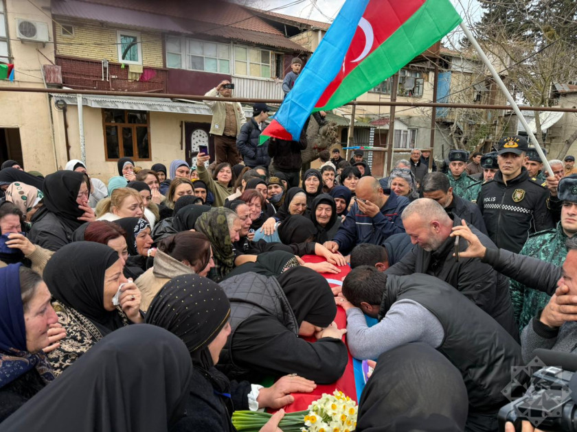 Birinci Qarabağ müharibəsinin itkin şəhidi Mahir Quliyev Cəlilabadda dəfn edilib<font color=red> - FOTOLAR</font>