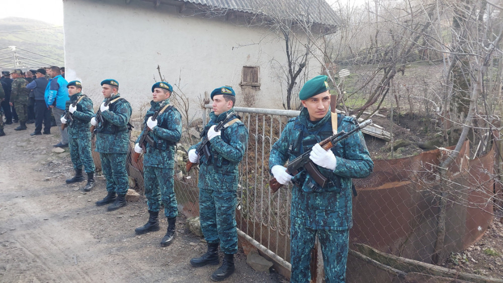 İtkin şəhid Nail Dənziyevlə Lerikdə vida mərasimi keçirilib<font color=red> - FOTOLAR</font>