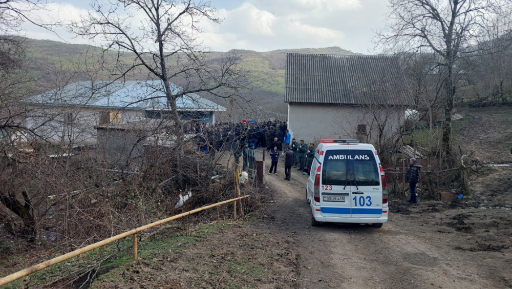 İtkin şəhid Nail Dənziyevlə Lerikdə vida mərasimi keçirilib<font color=red> - FOTOLAR</font>