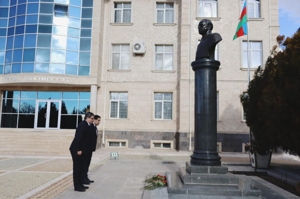 İqtisadiyyat naziri Kazım Hüseynəliyev Sədərəkdə vətəndaşları qəbul edib<font color=red> - FOTOLAR</font>