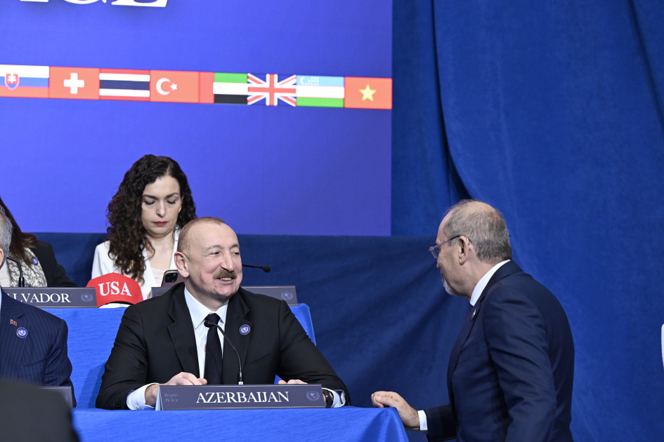 Prezident İlham Əliyev Vaşinqtonda Sülh Şurasının ilk iclasında iştirak edib<font color='red'> - YENİLƏNİB 2</font><font color=red> - FOTOLAR</font>