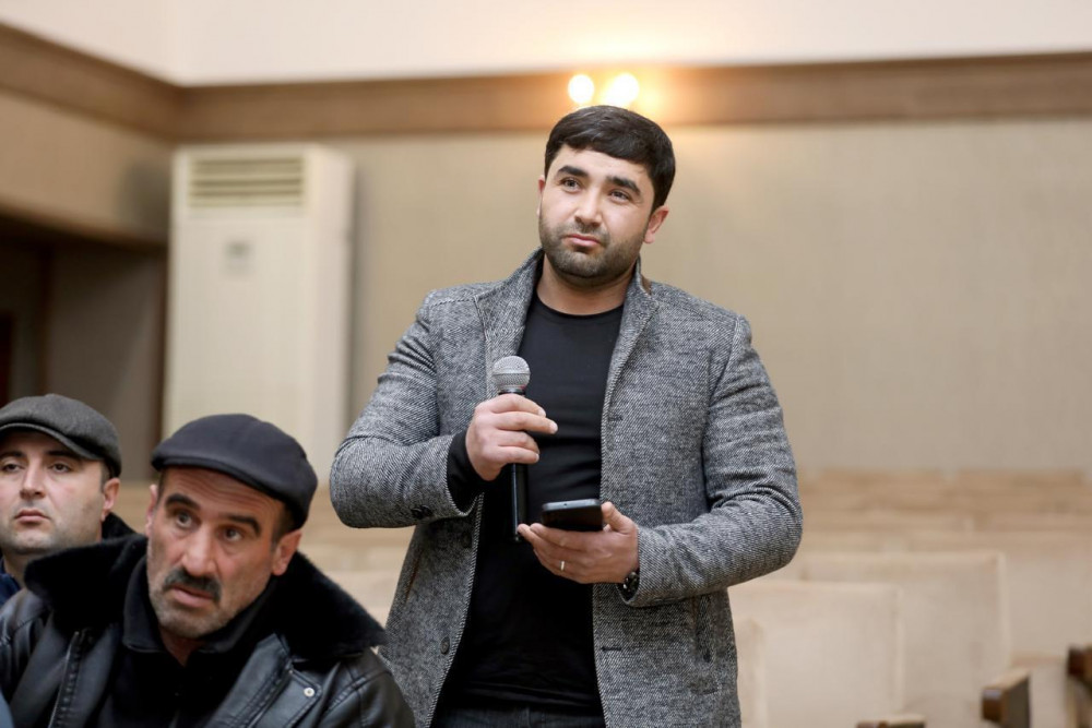 Sədərək rayonunda sahibkarlarla görüş keçirilib<font color=red> - FOTOLAR</font>