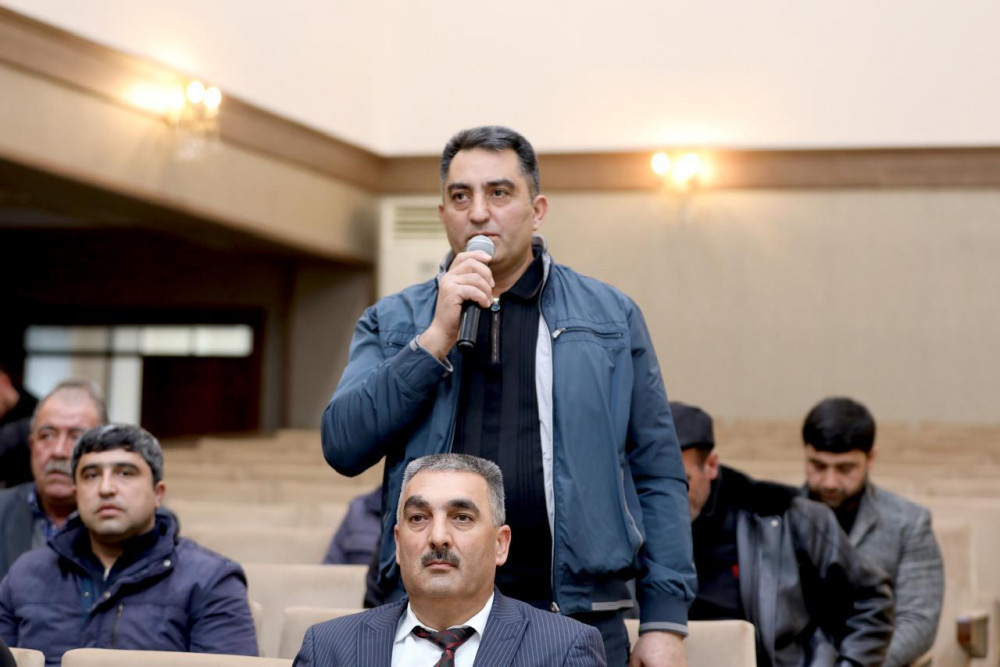 Sədərək rayonunda sahibkarlarla görüş keçirilib<font color=red> - FOTOLAR</font>