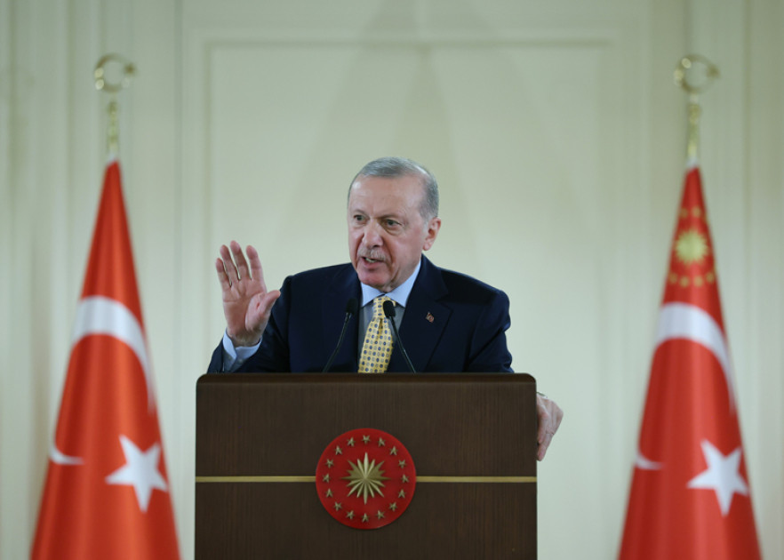 Ərdoğan: Türkiyə terrorizm problemini tam aradan qaldırmağı hədəfləyir<font color=red> - FOTOLAR</font>