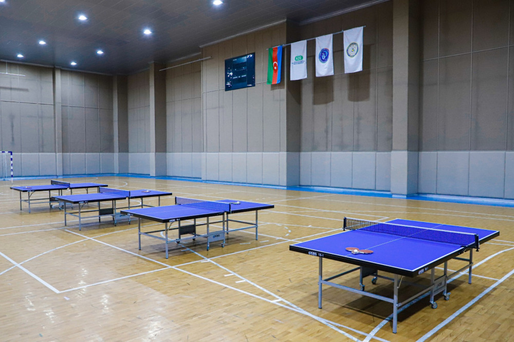 Naxçıvanda yeni stolüstü tennis avadanlıqlarına baxış keçirilib<font color=red> - FOTOLAR</font>