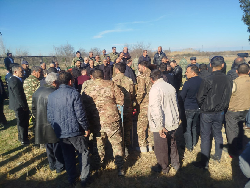 Birinci Qarabağ müharibəsinin itkin şəhidi Dadaş Dadaşov Bərdədə torpağa tapşırılıb<font color=red> - FOTOLAR</font>