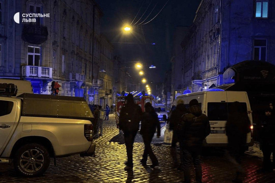 Lvovun mərkəzində terror aktı olub, ölən və yaralananlar var<font color=red> - FOTOLAR</font>