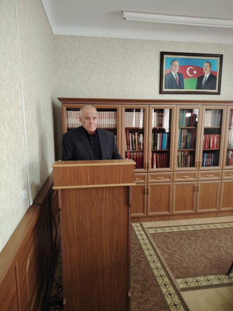 AMEA Naxçıvan Bölməsində “Birinci Türkoloji Qurultay: türk xalqlarının elmi-mədəni birliyində yeri və rolu” mövzusunda elmi konfrans keçirilib<font color=red> - FOTOLAR</font>