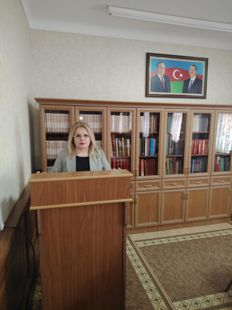 AMEA Naxçıvan Bölməsində “Birinci Türkoloji Qurultay: türk xalqlarının elmi-mədəni birliyində yeri və rolu” mövzusunda elmi konfrans keçirilib<font color=red> - FOTOLAR</font>