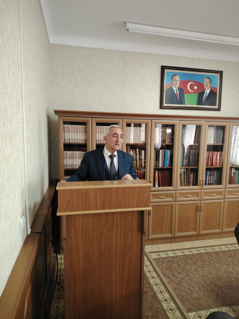 AMEA Naxçıvan Bölməsində “Birinci Türkoloji Qurultay: türk xalqlarının elmi-mədəni birliyində yeri və rolu” mövzusunda elmi konfrans keçirilib<font color=red> - FOTOLAR</font>