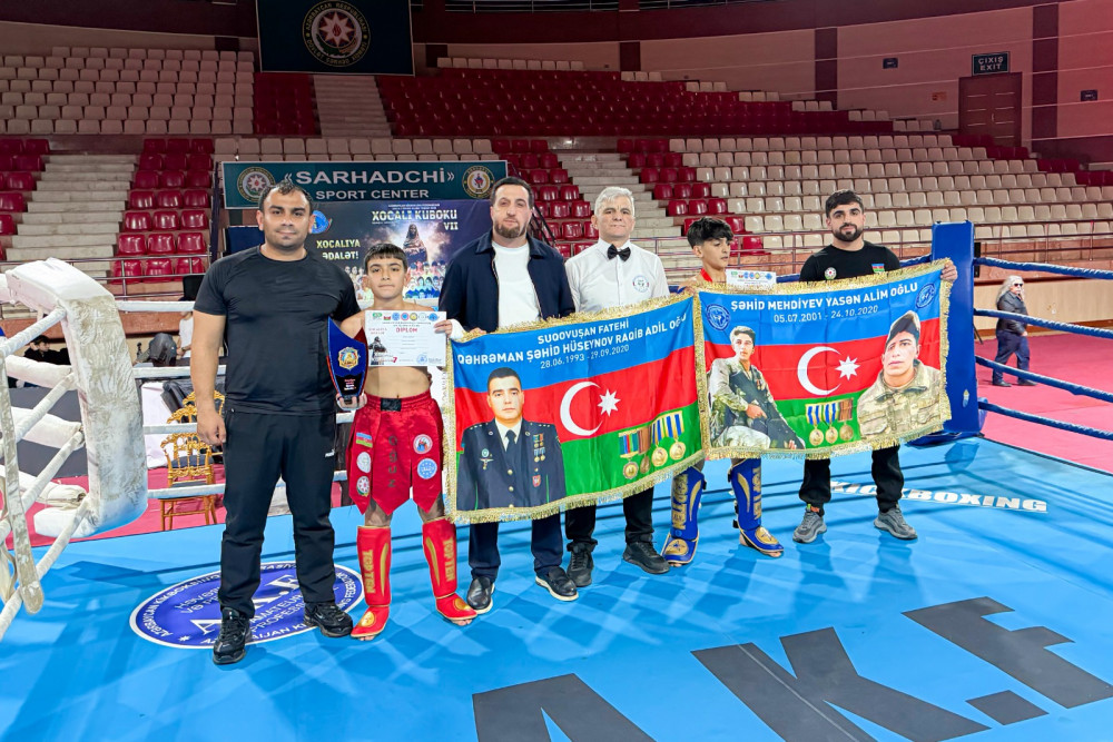 Naxçıvanın “Naxçıvan Araz” Kikboksinq klubu Xocalı Kubokunda uğur qazanıb<font color=red> - FOTOLAR</font>