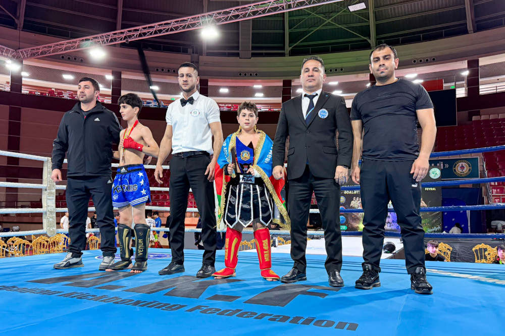 Naxçıvanın “Naxçıvan Araz” Kikboksinq klubu Xocalı Kubokunda uğur qazanıb<font color=red> - FOTOLAR</font>