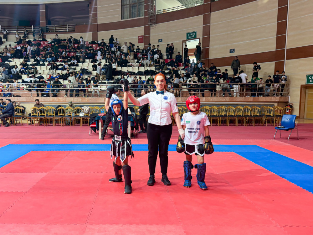 Naxçıvanın “Naxçıvan Araz” Kikboksinq klubu Xocalı Kubokunda uğur qazanıb<font color=red> - FOTOLAR</font>