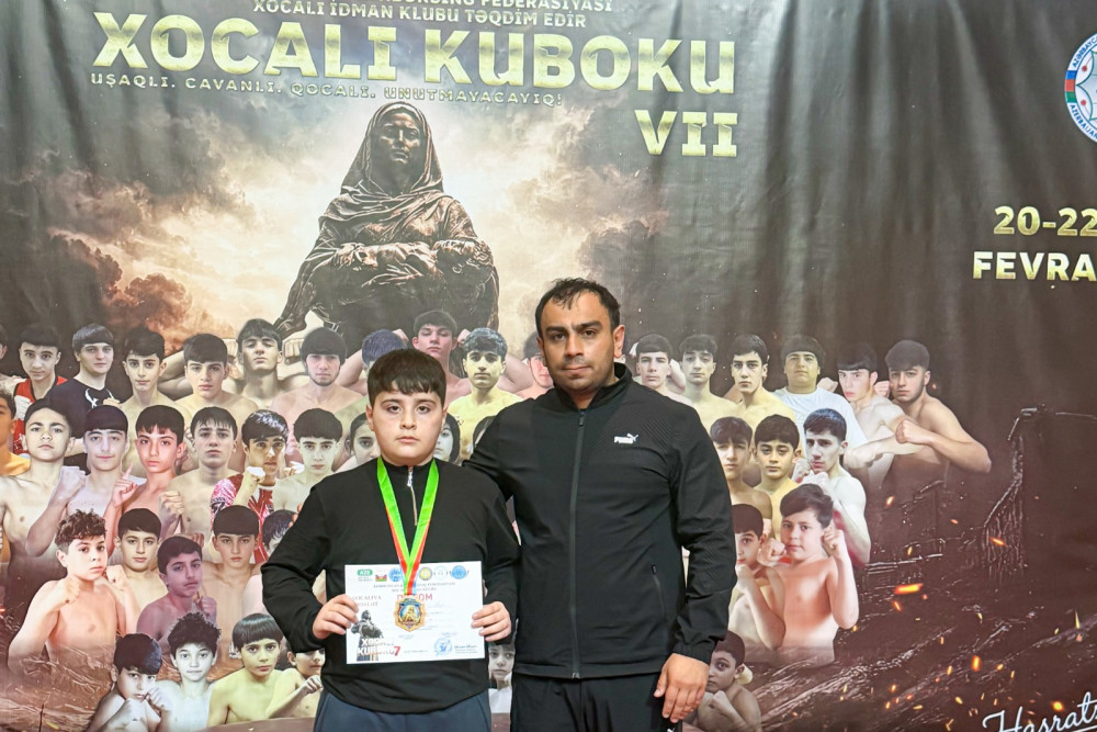 Naxçıvanın “Naxçıvan Araz” Kikboksinq klubu Xocalı Kubokunda uğur qazanıb<font color=red> - FOTOLAR</font>
