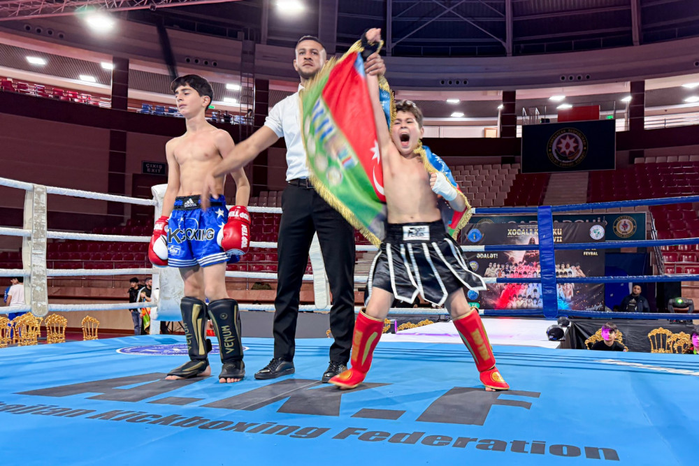 Naxçıvanın “Naxçıvan Araz” Kikboksinq klubu Xocalı Kubokunda uğur qazanıb<font color=red> - FOTOLAR</font>