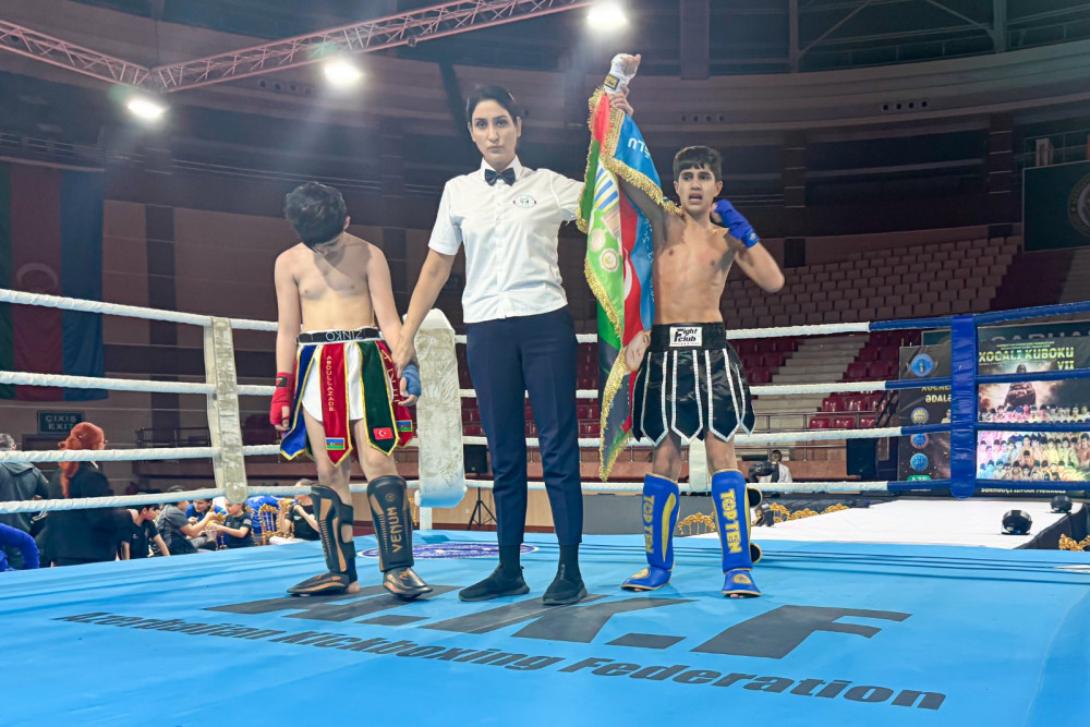 Naxçıvanın “Naxçıvan Araz” Kikboksinq klubu Xocalı Kubokunda uğur qazanıb<font color=red> - FOTOLAR</font>