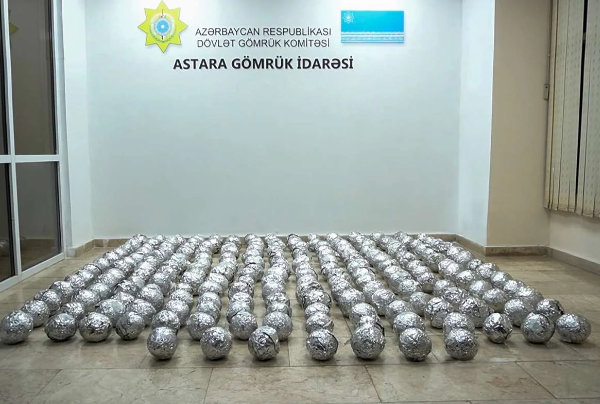 DGK 80 kiloqrama yaxın narkotikin İrandan Rusiyaya tranzitinin qarşısını alıb<font color=red> - FOTOLAR</font>