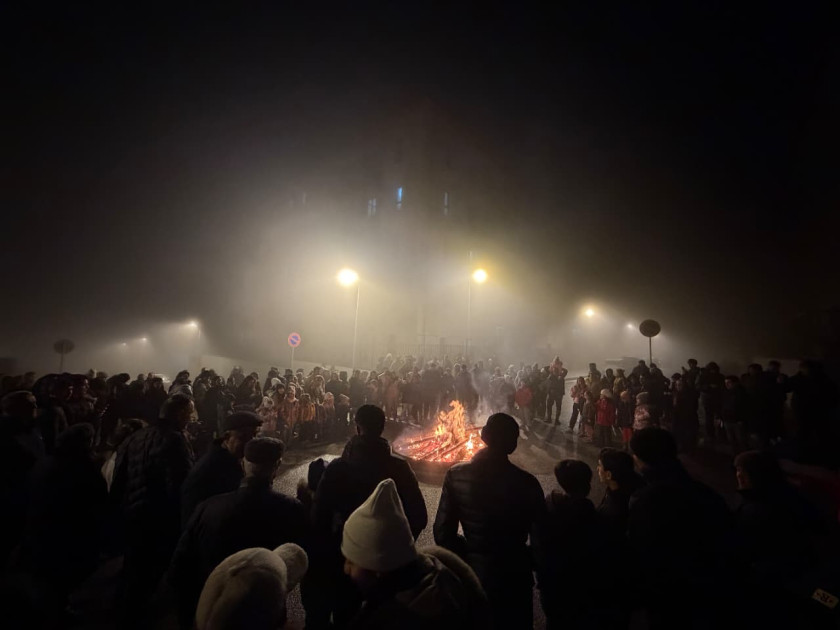 Şuşada Su çərşənbəsi qeyd edilib<font color=red> - FOTOLAR</font>